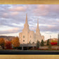 Brigham City Temple Seasons Change