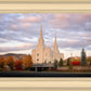 Brigham City Temple Seasons Change