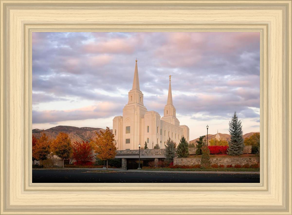 Brigham City Temple Seasons Change