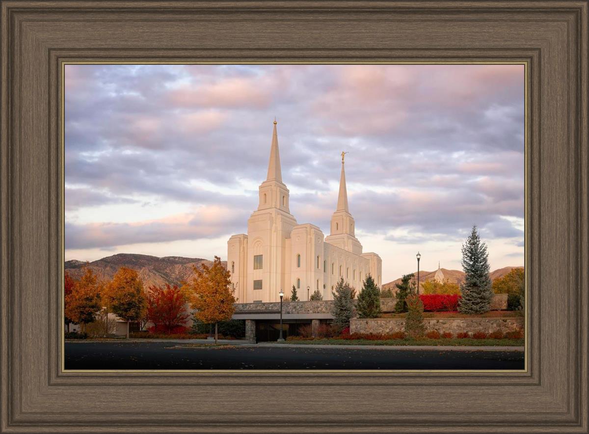 Brigham City Temple Seasons Change