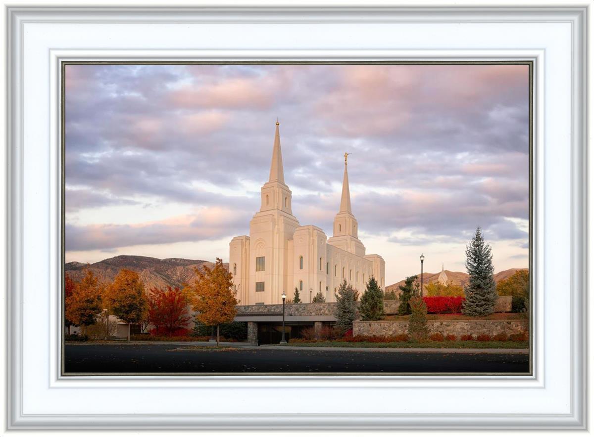 Brigham City Temple Seasons Change