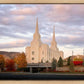 Brigham City Temple Seasons Change