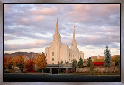 Brigham City Temple Seasons Change