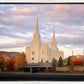 Brigham City Temple Seasons Change