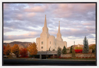 Brigham City Temple Seasons Change
