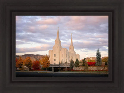 Brigham City Temple Seasons Change