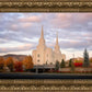 Brigham City Temple Seasons Change