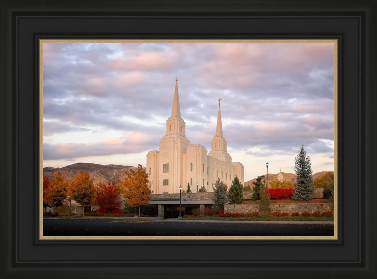Brigham City Temple Seasons Change
