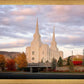 Brigham City Temple Seasons Change