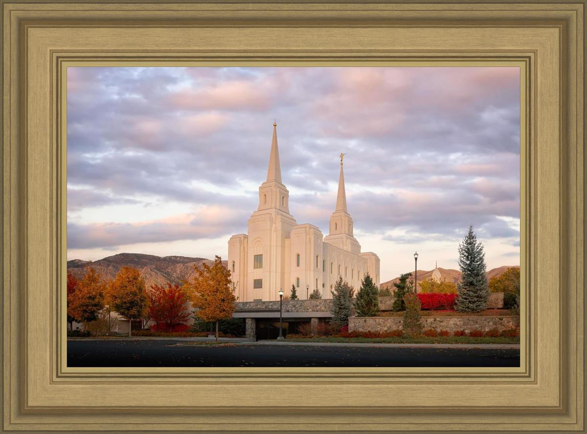 Brigham City Temple Seasons Change