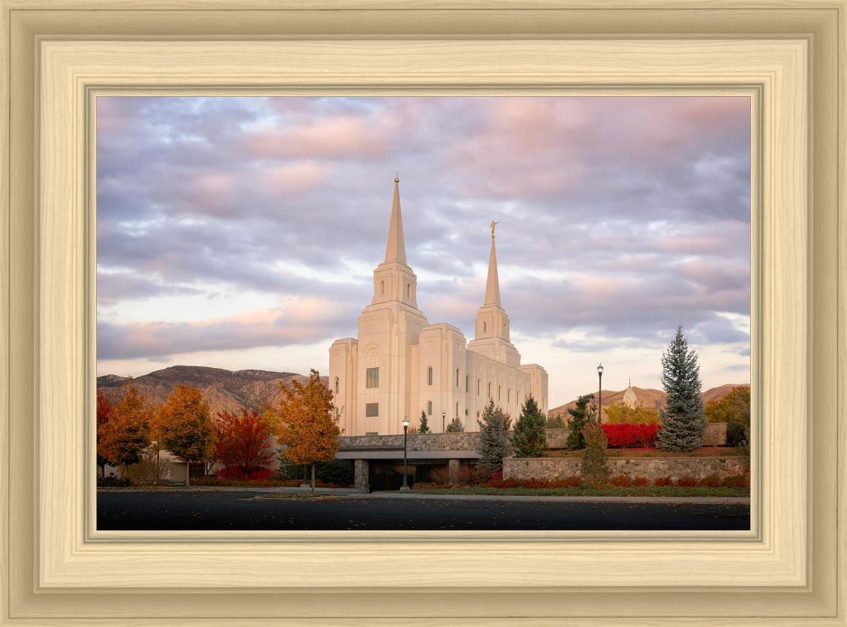 Brigham City Temple Seasons Change