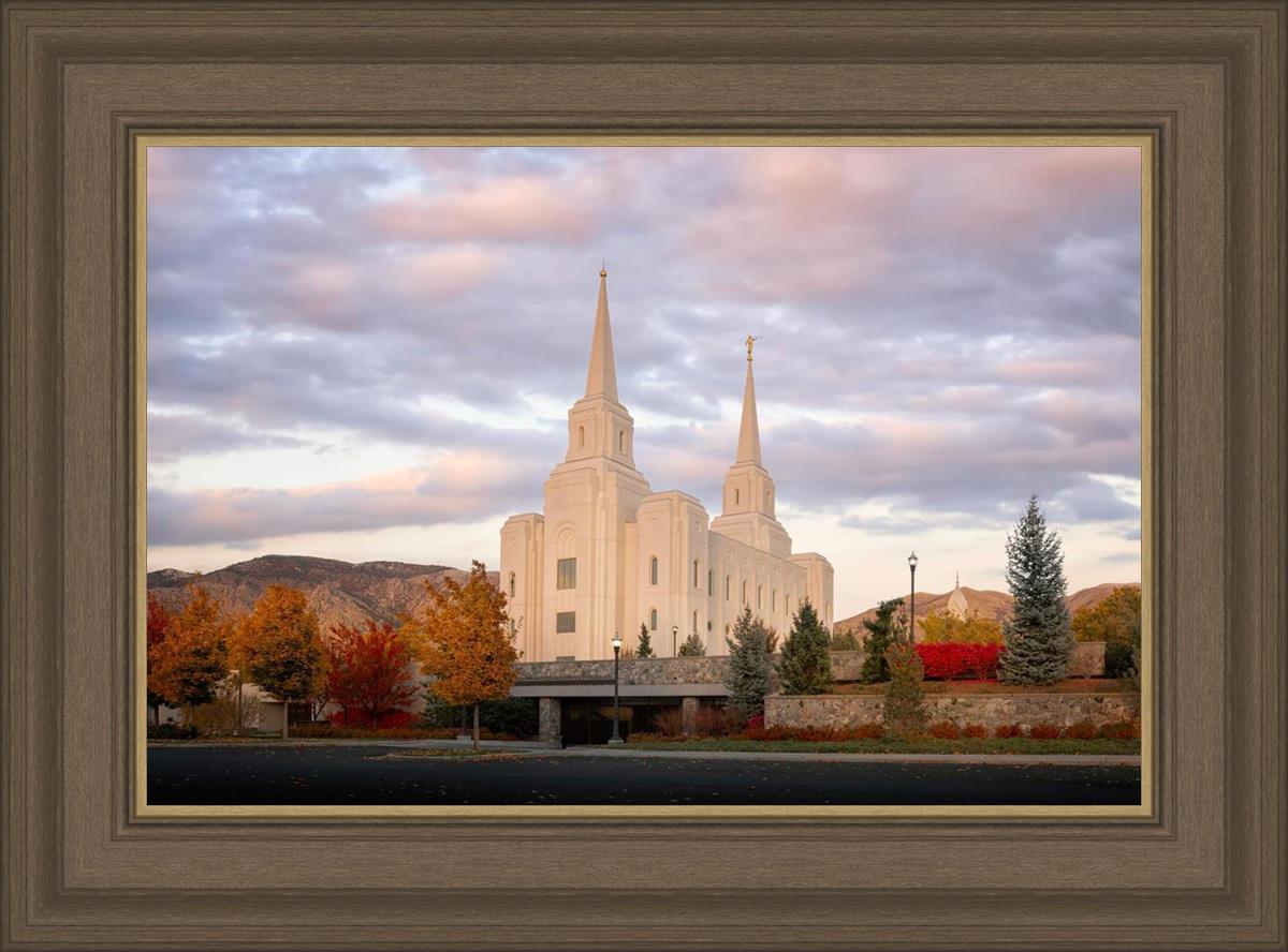 Brigham City Temple Seasons Change