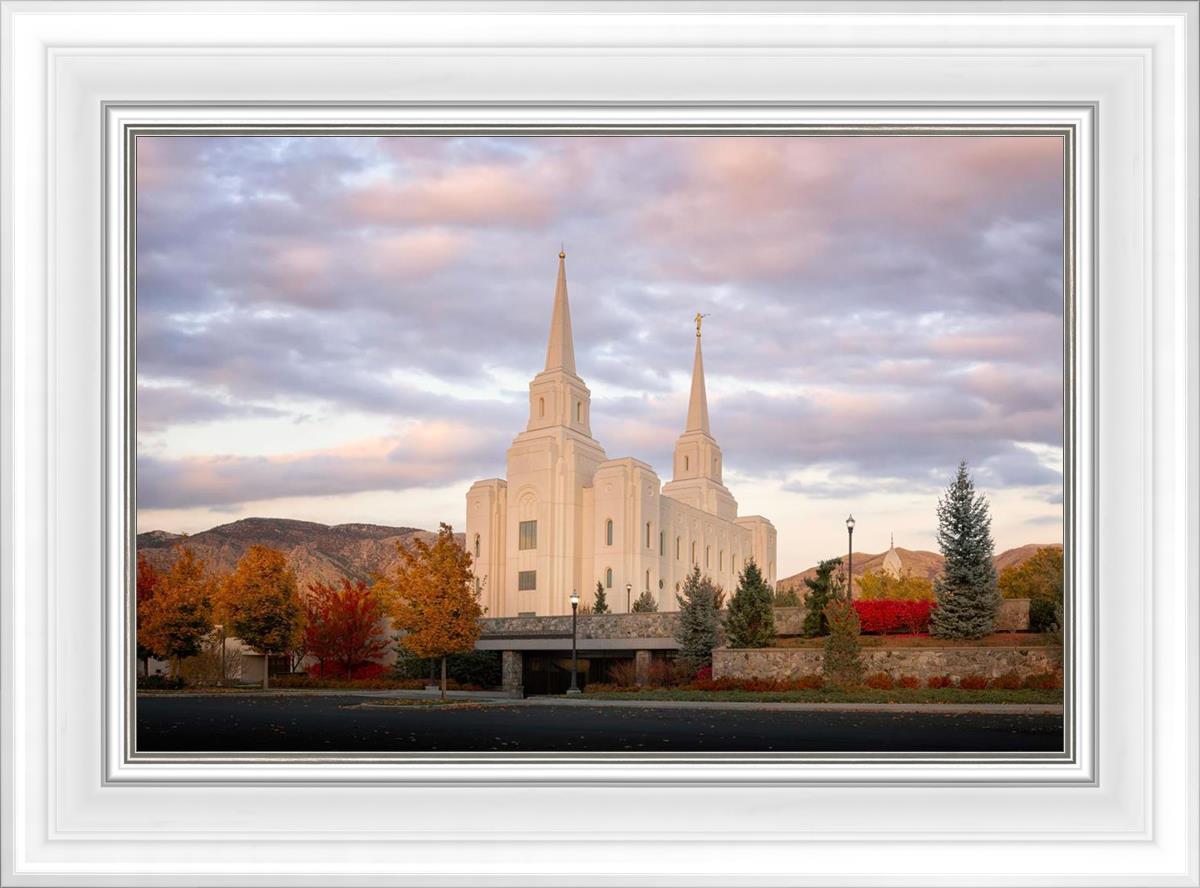 Brigham City Temple Seasons Change