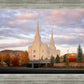 Brigham City Temple Seasons Change