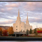 Brigham City Temple Seasons Change