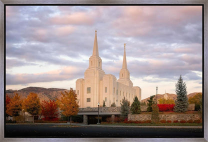 Brigham City Temple Seasons Change