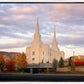 Brigham City Temple Seasons Change