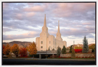 Brigham City Temple Seasons Change