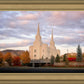 Brigham City Temple Seasons Change