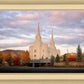 Brigham City Temple Seasons Change
