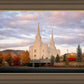 Brigham City Temple Seasons Change
