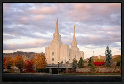 Brigham City Temple Seasons Change