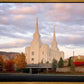 Brigham City Temple Seasons Change