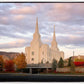 Brigham City Temple Seasons Change