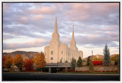 Brigham City Temple Seasons Change