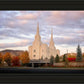 Brigham City Temple Seasons Change