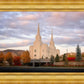Brigham City Temple Seasons Change