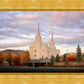 Brigham City Temple Seasons Change