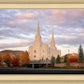 Brigham City Temple Seasons Change