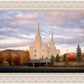 Brigham City Temple Seasons Change
