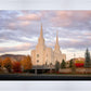 Brigham City Temple Seasons Change