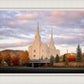 Brigham City Temple Seasons Change