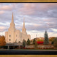 Brigham City Temple Seasons Change
