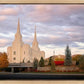 Brigham City Temple Seasons Change