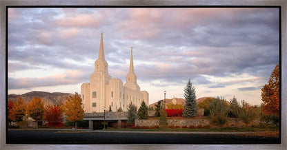 Brigham City Temple Seasons Change