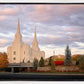 Brigham City Temple Seasons Change