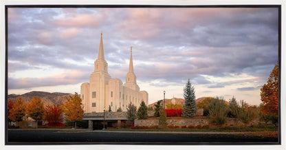 Brigham City Temple Seasons Change