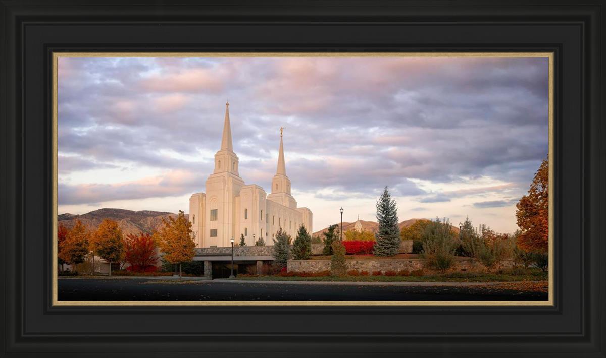 Brigham City Temple Seasons Change
