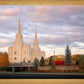 Brigham City Temple Seasons Change