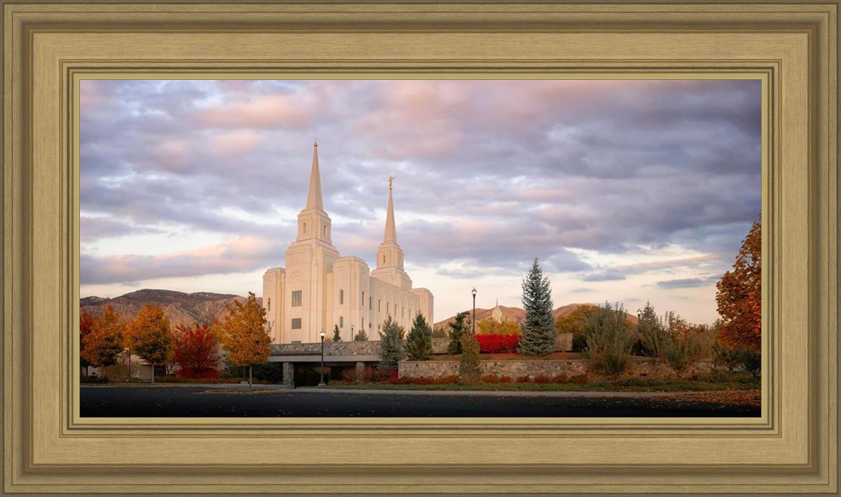 Brigham City Temple Seasons Change