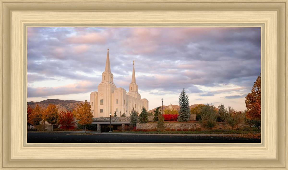 Brigham City Temple Seasons Change