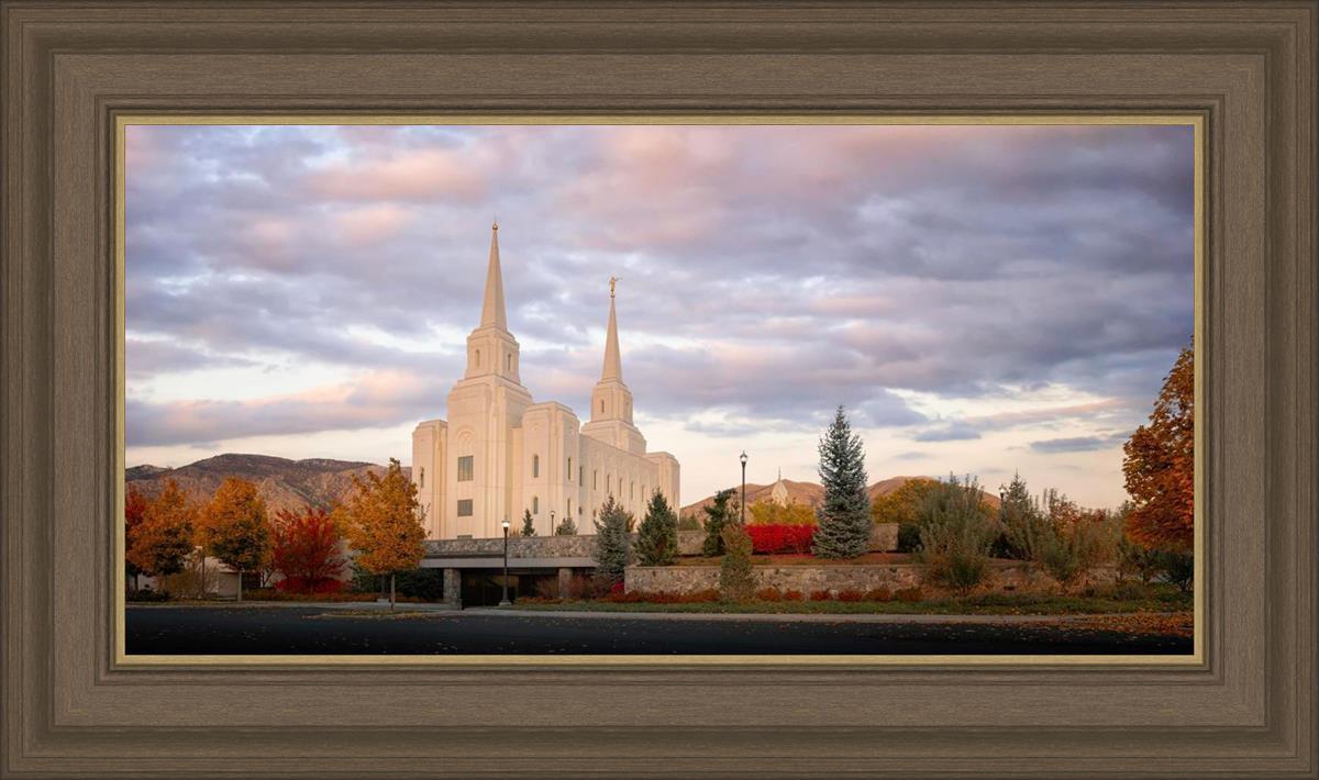 Brigham City Temple Seasons Change