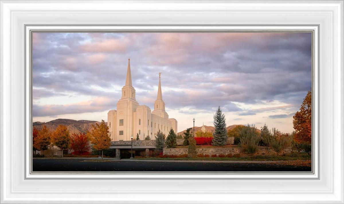 Brigham City Temple Seasons Change