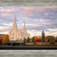 Brigham City Temple Seasons Change