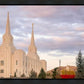 Brigham City Temple Seasons Change