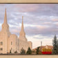 Brigham City Temple Seasons Change